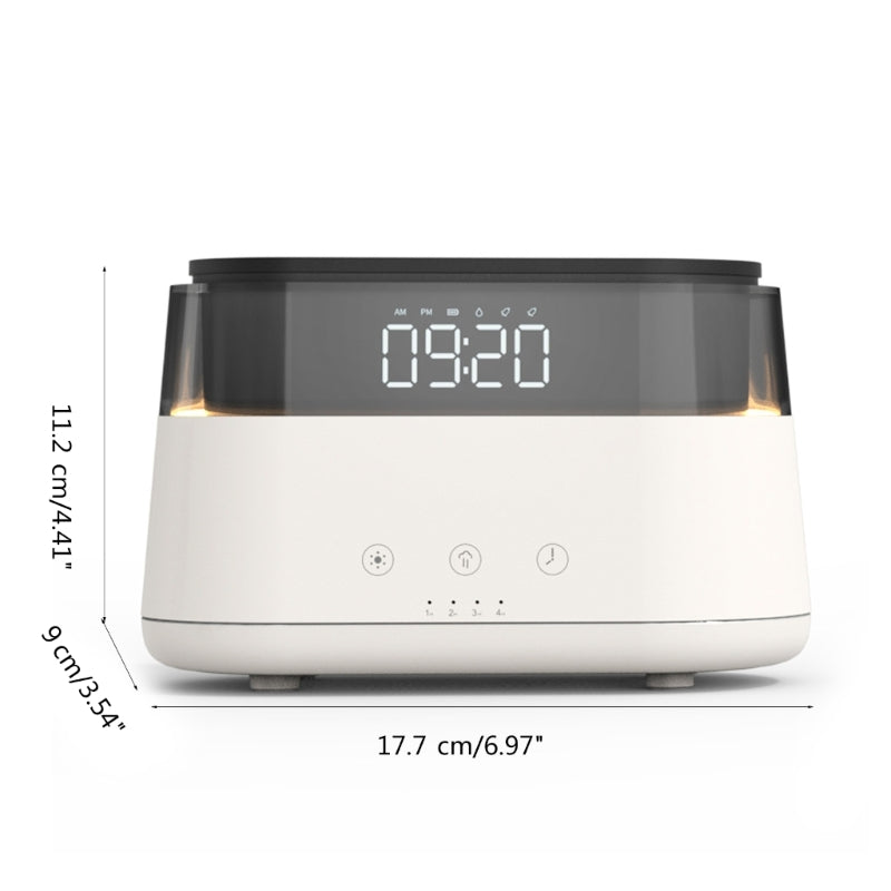 Flame Humidifier With Clock Bedroom Of Intelligent Timed Fragrance Spraying Machine For Home Use
